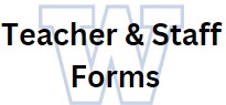 Teacher & Staff Forms